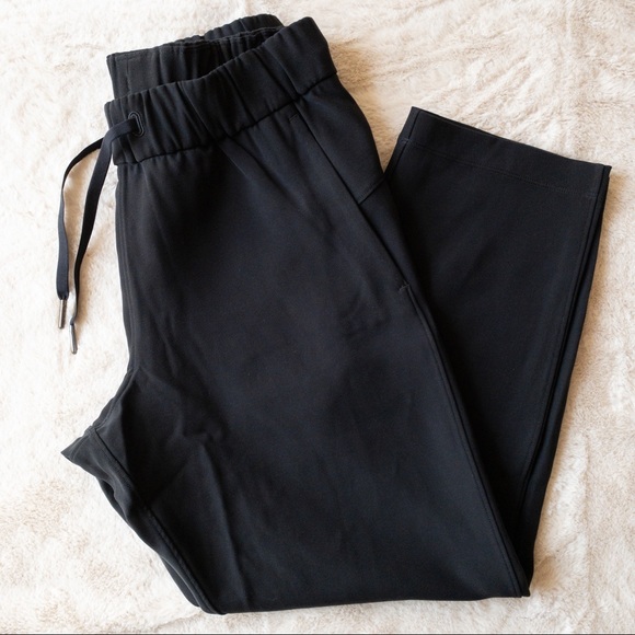 lululemon athletica Pants - Lululemon On The Fly Crop Woven 23” Black 4